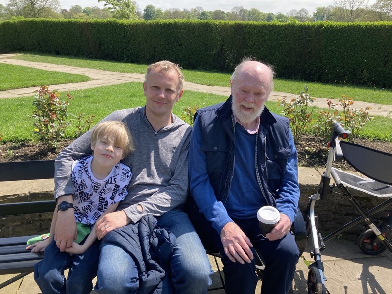 Other image for Mark’s marathon effort in honour of his dad